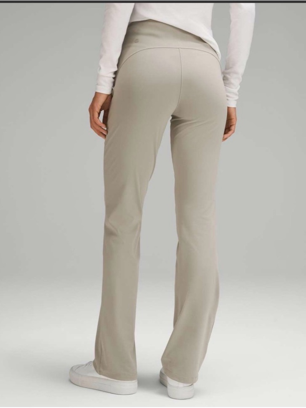 Lululemon Athletica Smooth Fit Pull-On High-Rise pants Riverstone Brown Pants 10 - Picture 2 of 7